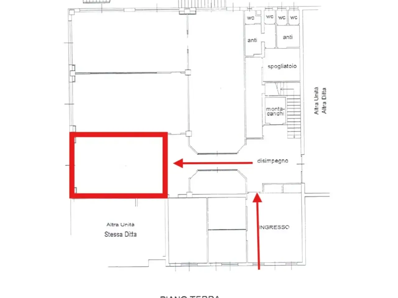 Ufficio in Via Dolomiti, Maserada Sul Piave, {3} - Planimetria 1