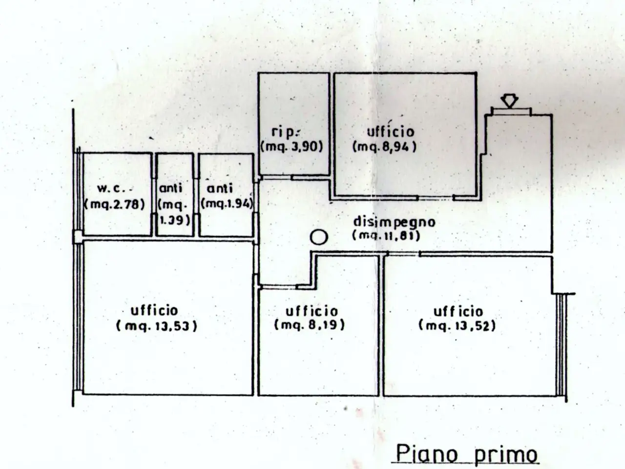 Ufficio in Viale G. Puccini 326, Lucca, {3} - Planimetria 1