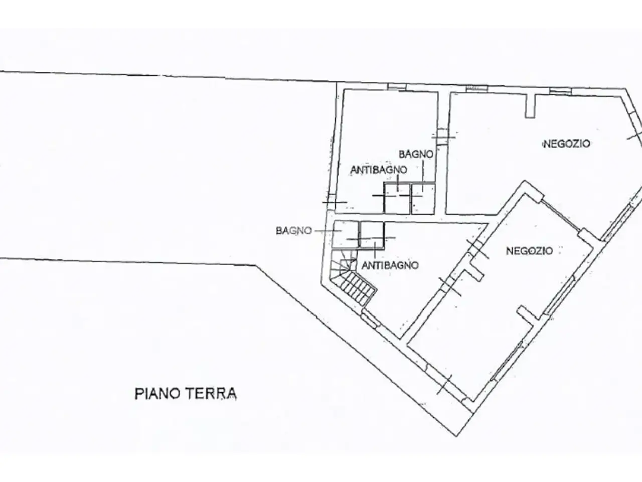 Negozio in Via Milano, Soncino, {3} - Planimetria 1