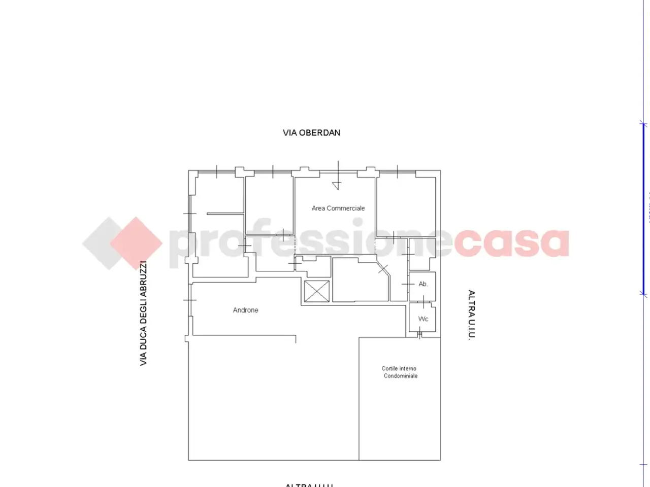 Negozio in Oberdan 37a, Taranto, {3} - Planimetria 1