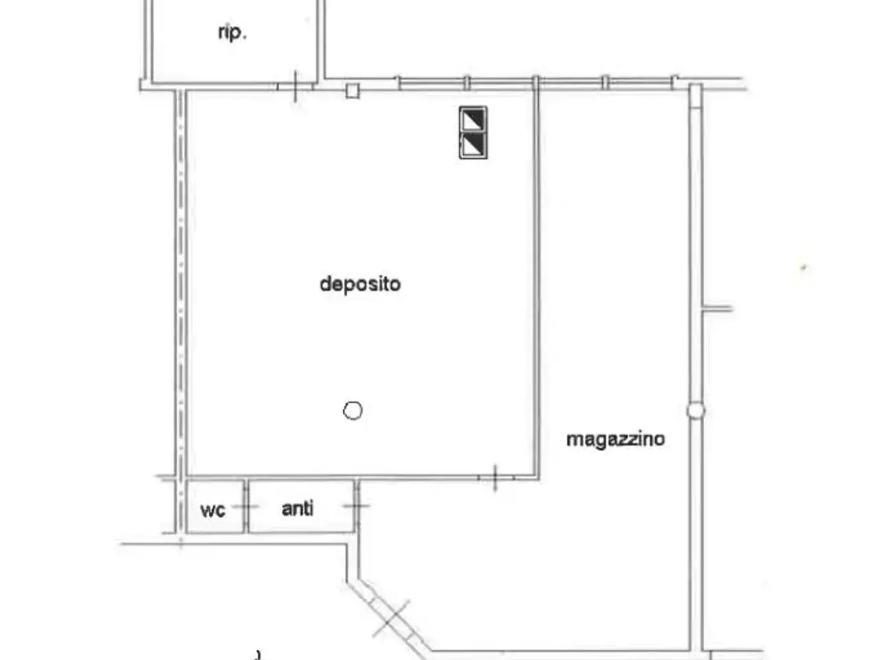 Ufficio in Via Filippo Brunelleschi 38, Quarrata, {3} - Planimetria 1