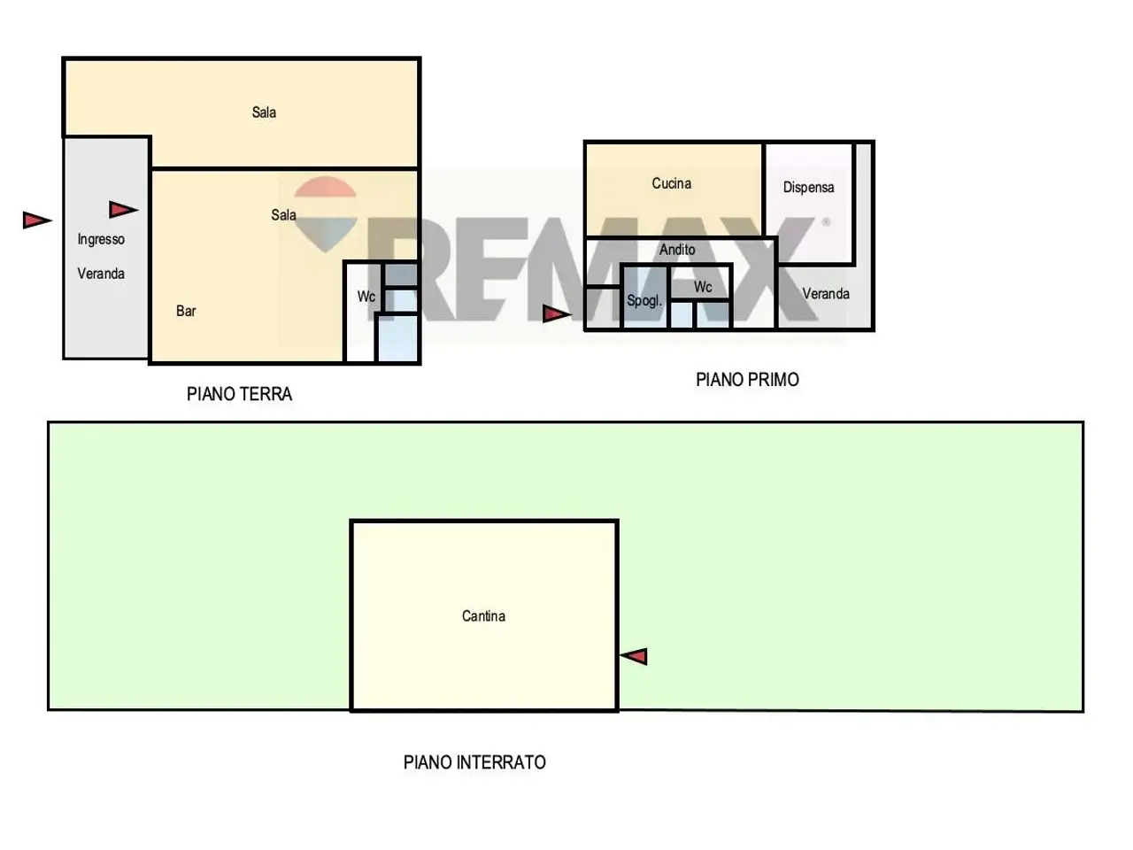 Negozio in Ss 125 - Porto Corallo 00, Villaputzu, {3} - Planimetria 1