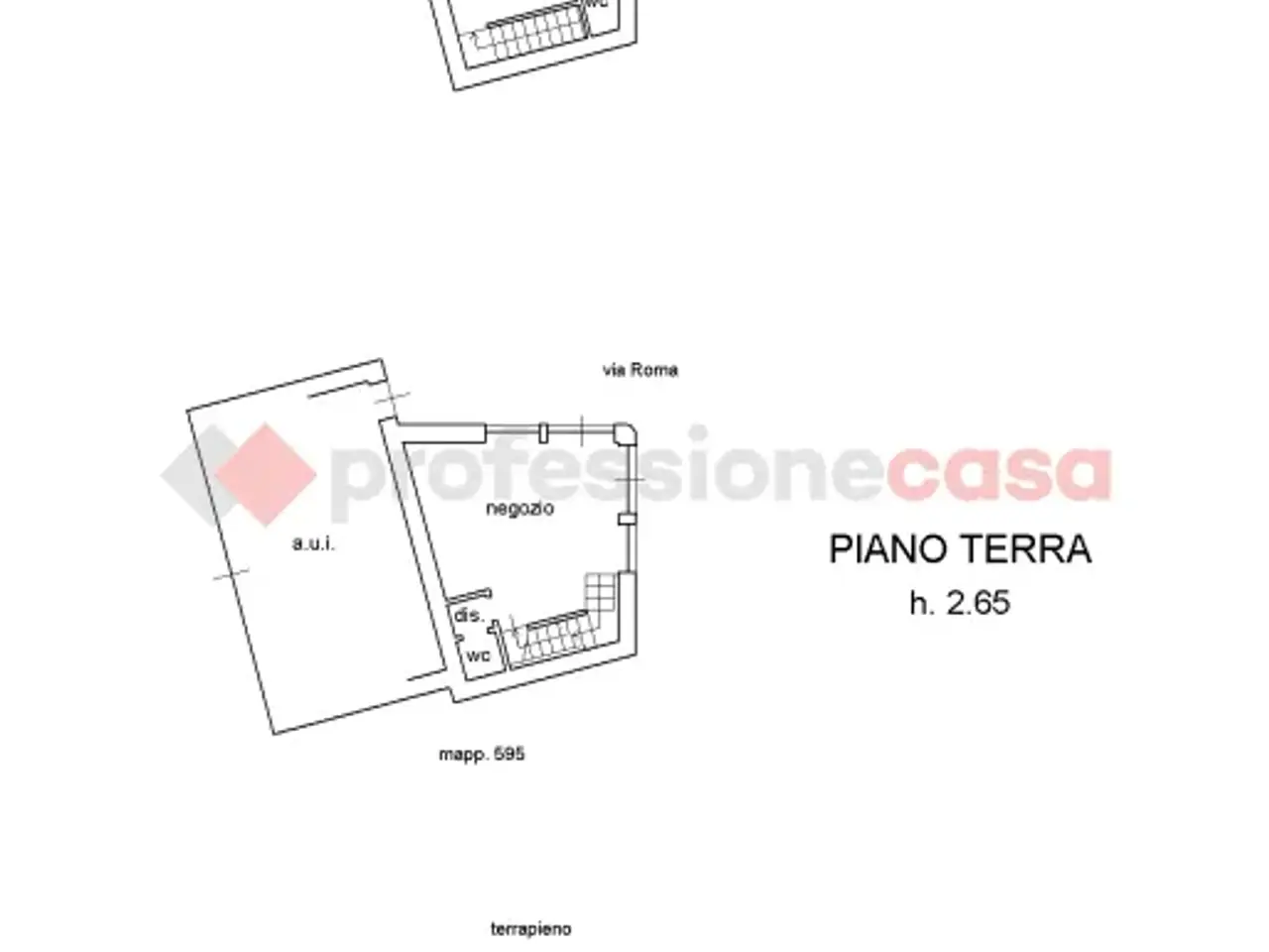Negozio in Via Roma 40, Portici, {3} - Planimetria 1