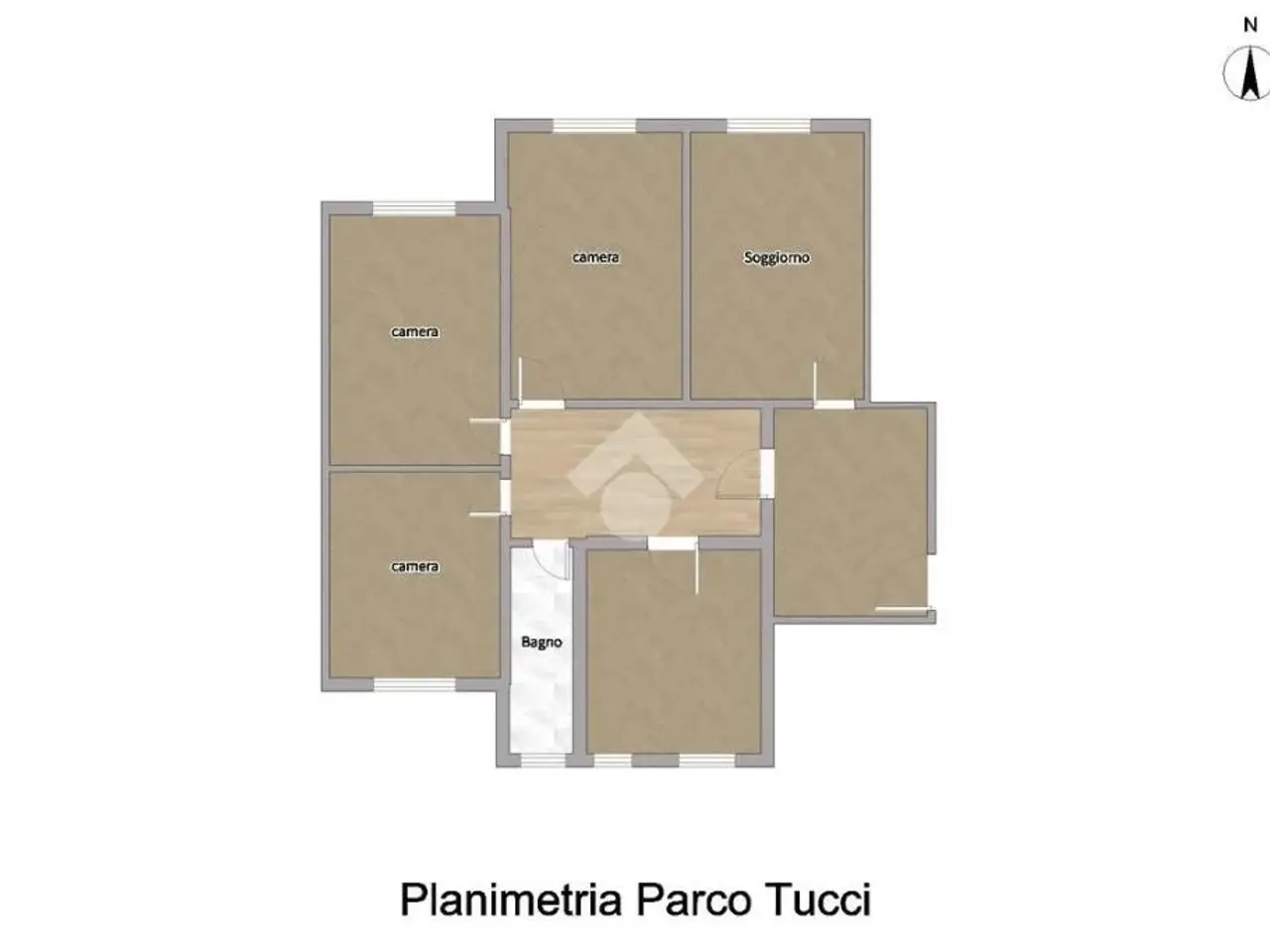 Ufficio in Via Giuseppe di Vittorio 9, San Giorgio A Cremano, {3} - Planimetria 1