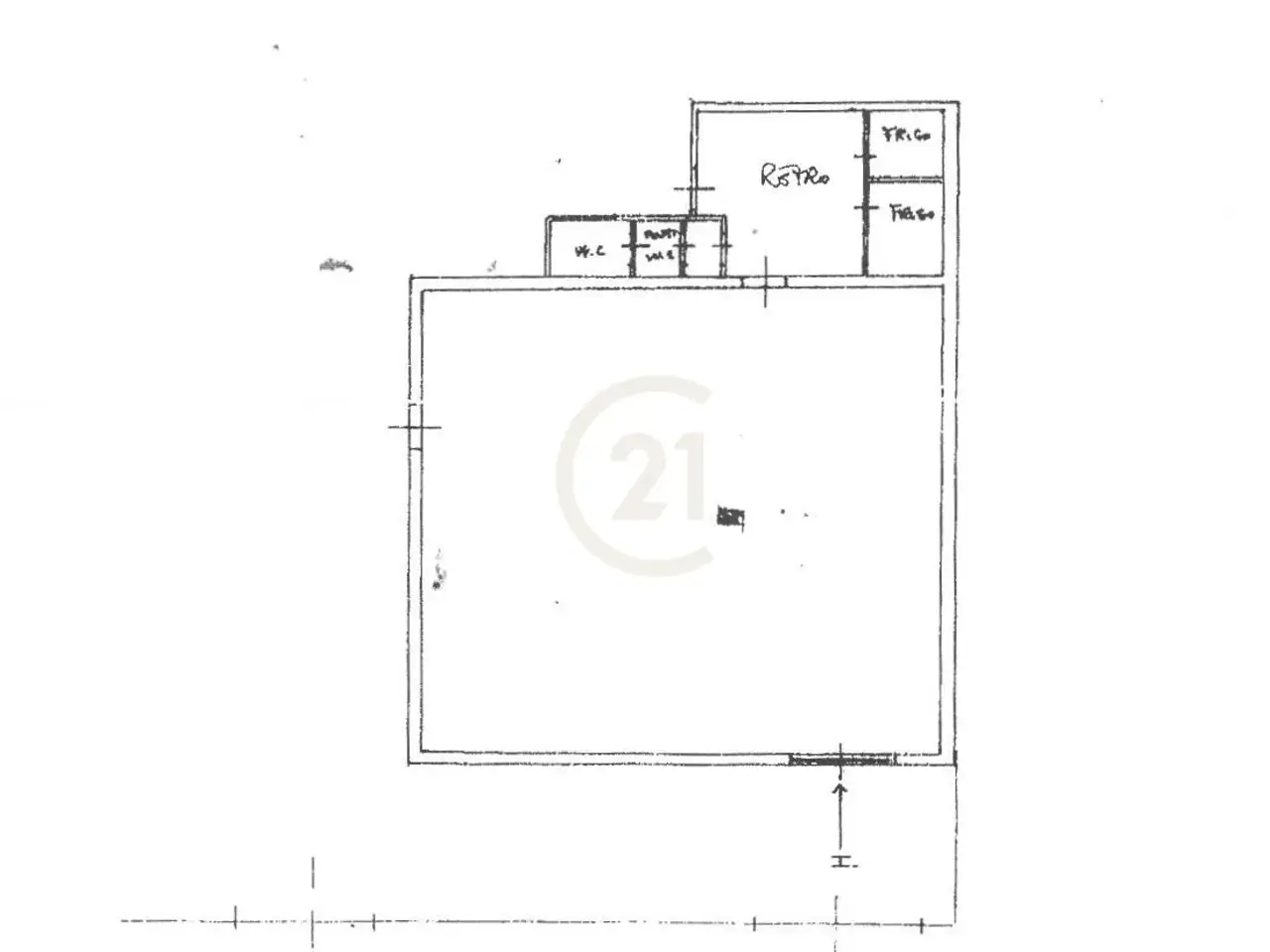 Palazzina commerciale in Via Santa Maria La Stella 80, Aci Sant'Antonio, {3} - Planimetria 1