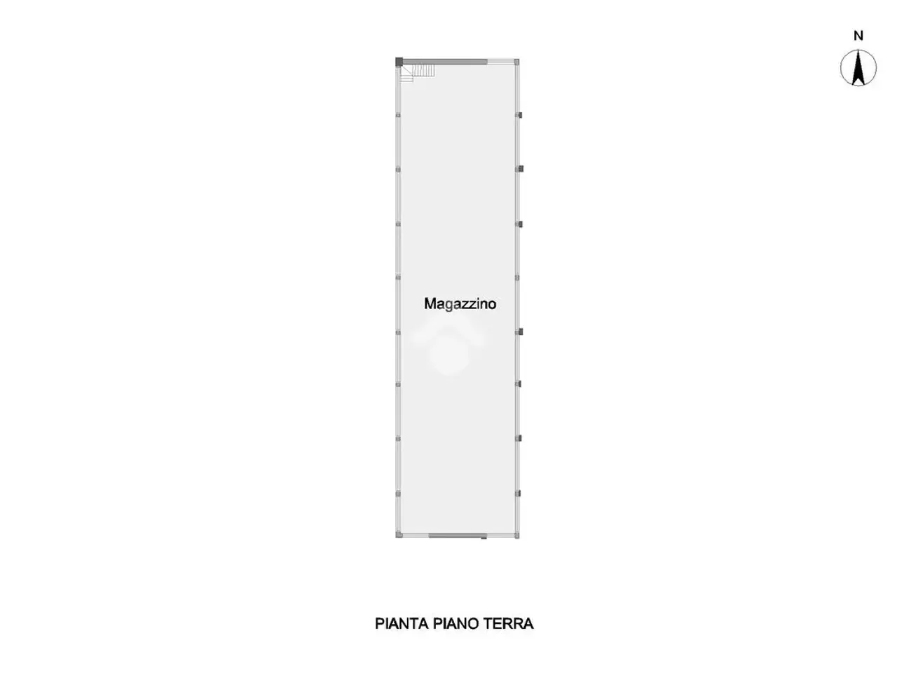 Capannone in Via Norvegia 2, Roseto Degli Abruzzi, {3} - Planimetria 1