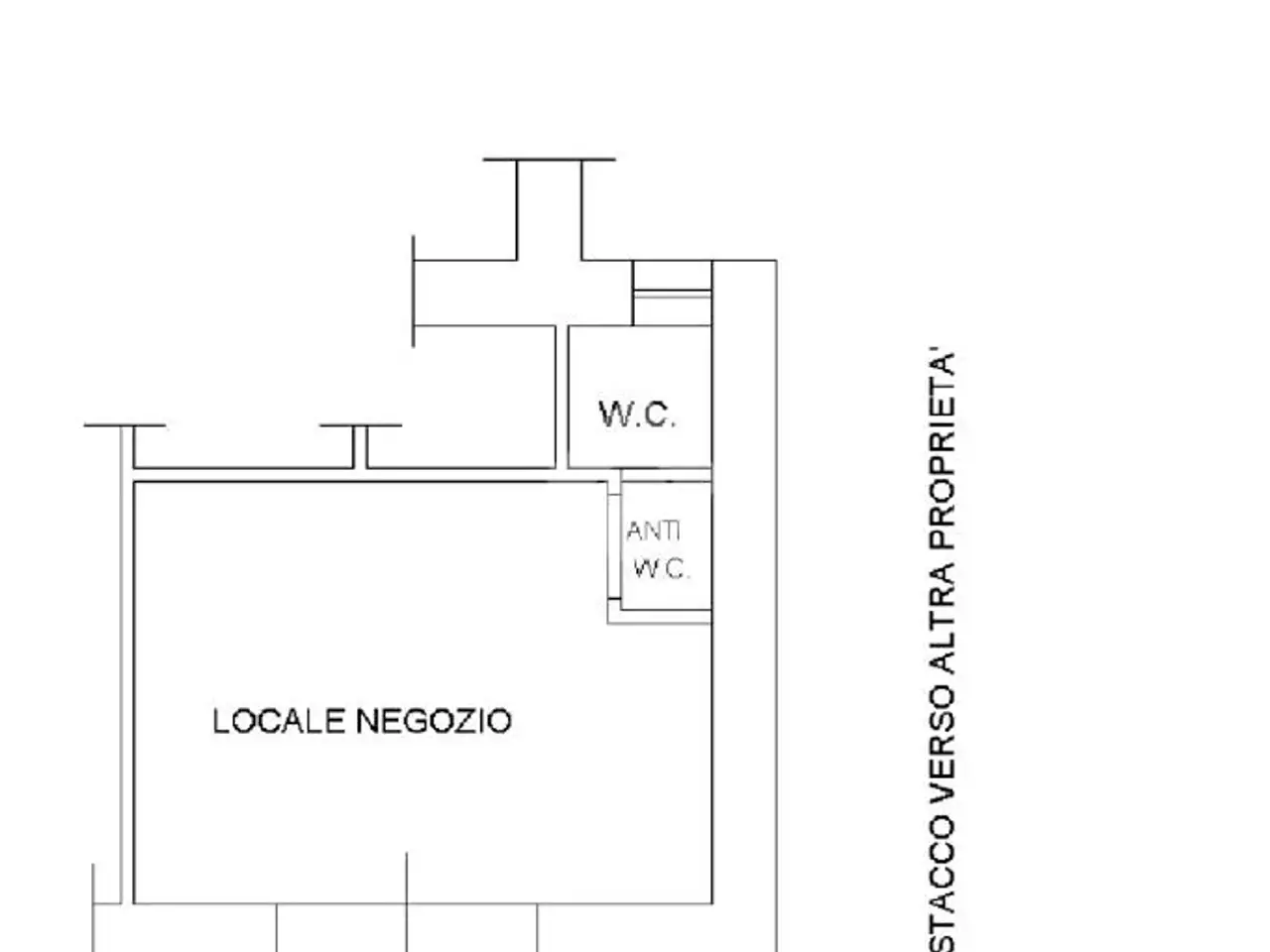 Negozio in Via Monte Grappa 21, Ciampino, {3} - Planimetria 1