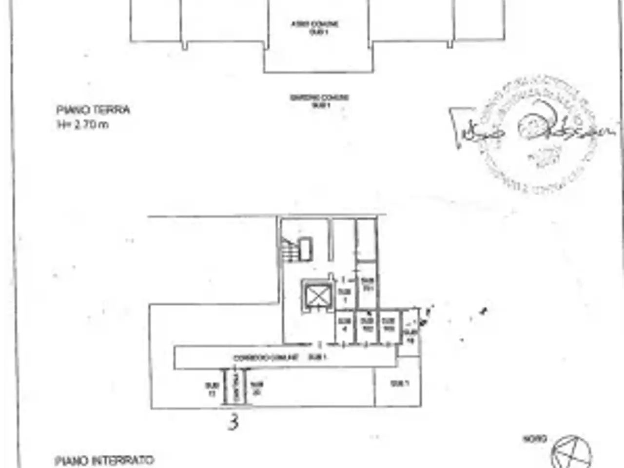 Ufficio in Via Bottini 6, Legnano, {3} - Planimetria 1