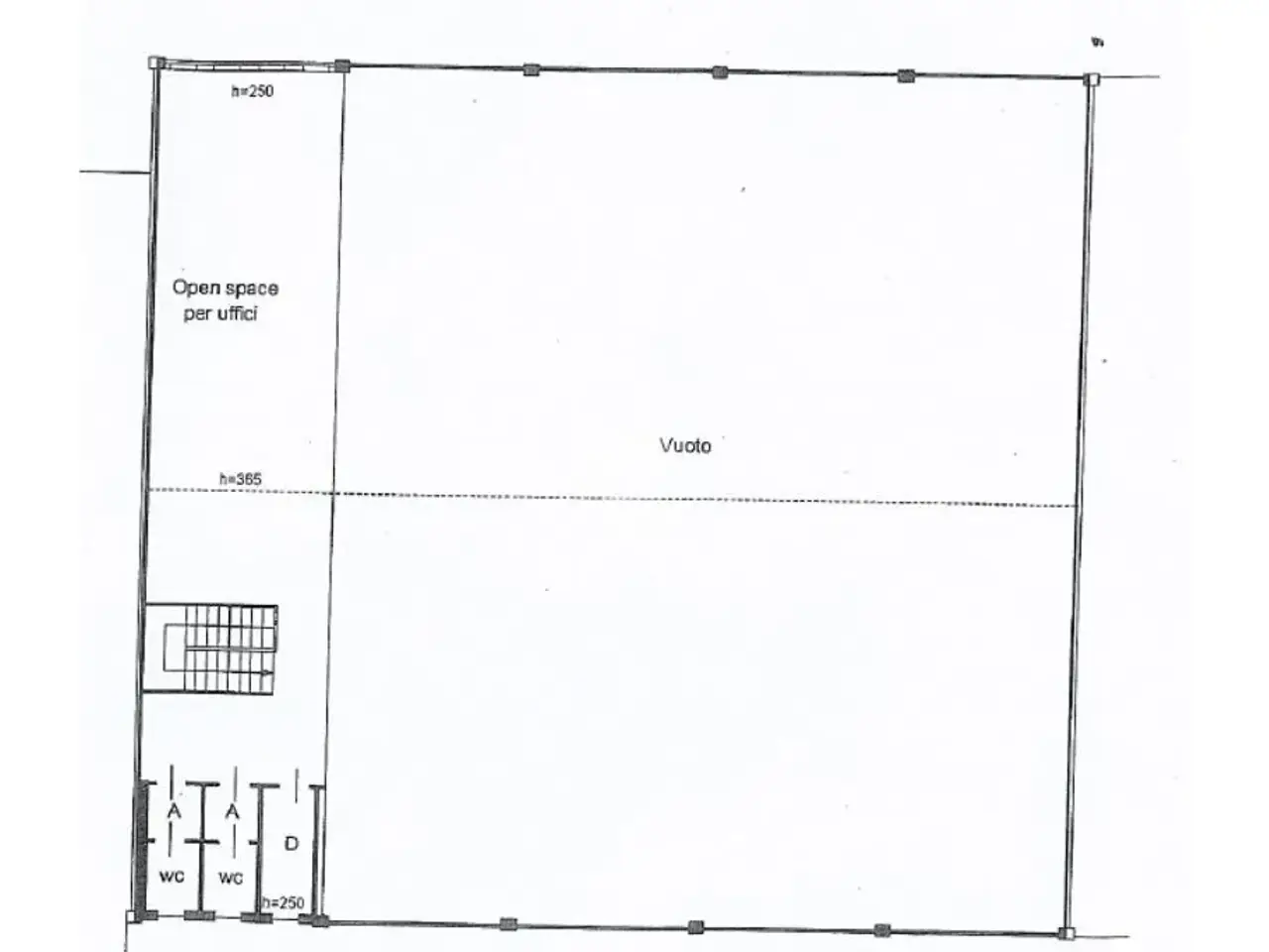 Capannone in Via Circonvallazione Nordest, Sassuolo, {3} - Planimetria 1