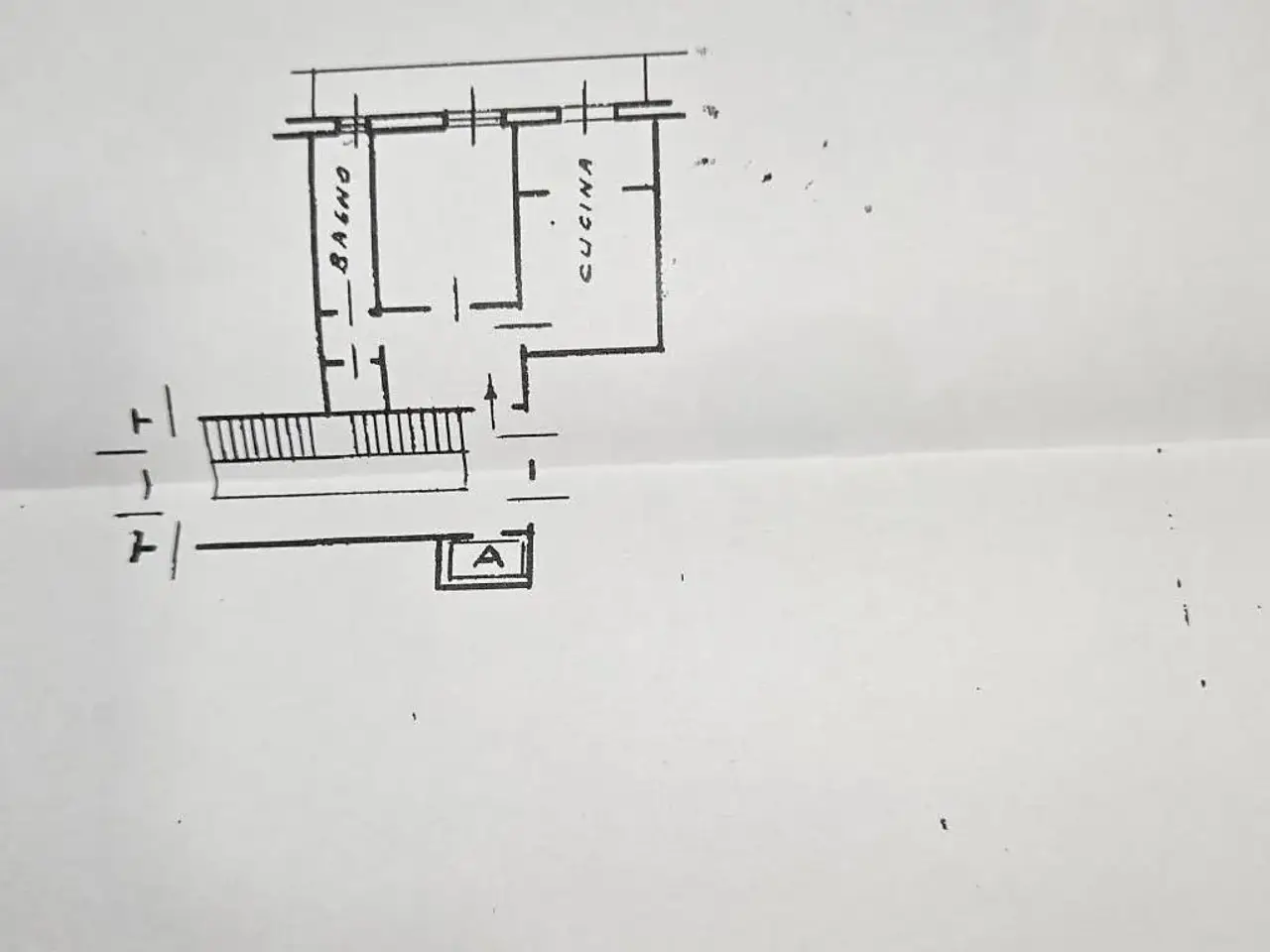 Monolocale in vendita, Via Giovanni Opisso, Genova - Planimetria 1