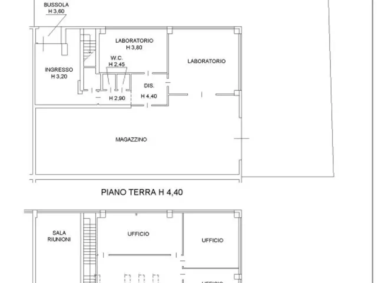 Capannone in Via Emilia Romagna 31, Saonara, {3} - Planimetria 1