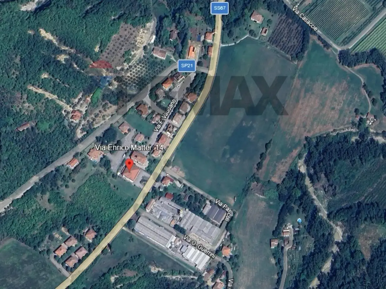 Negozio in Via Mattei 14, Dovadola, {3} - Planimetria 1