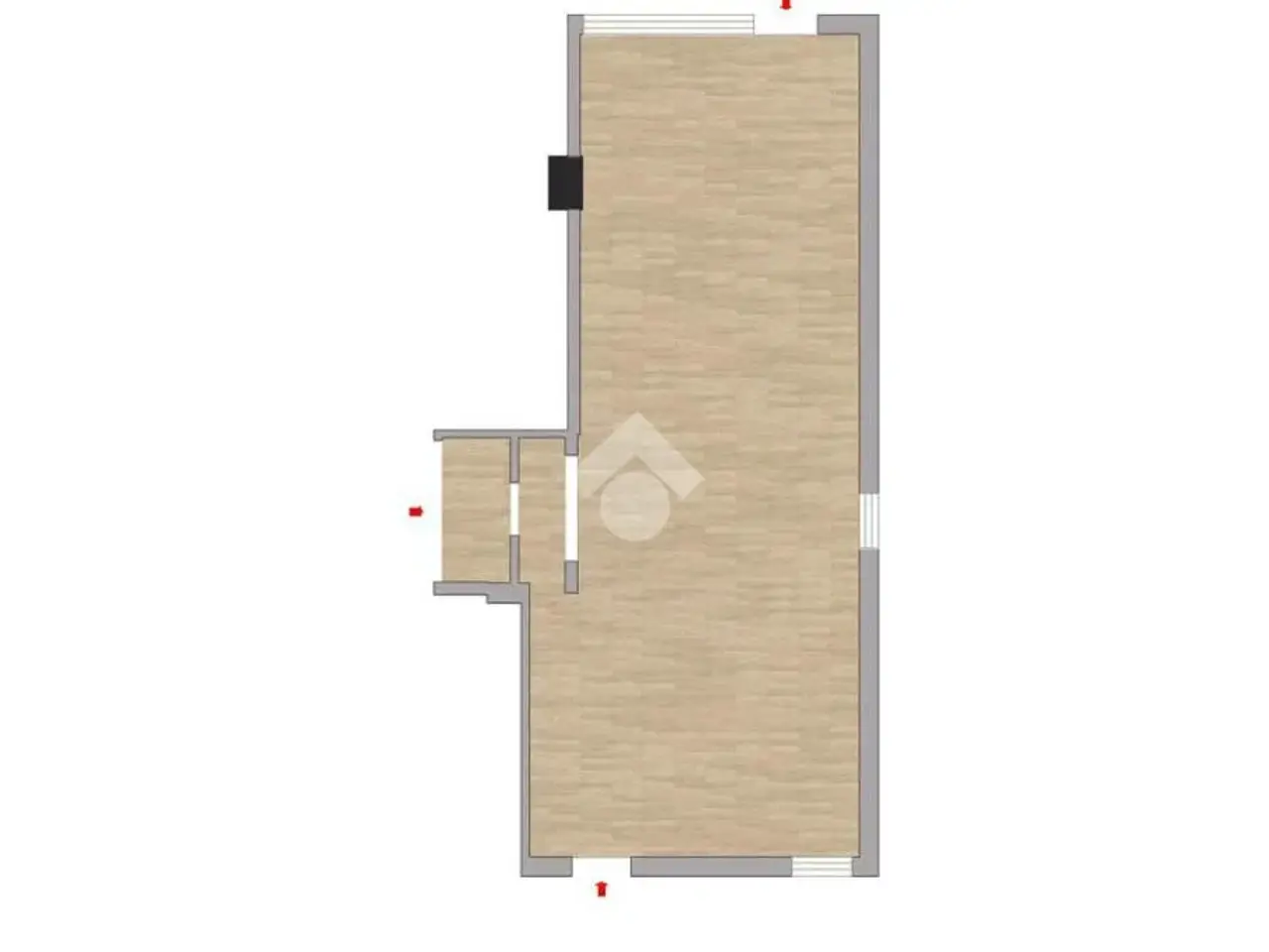 Negozio in Via Cristoforo Colombo 141, Albignasego, {3} - Planimetria 1