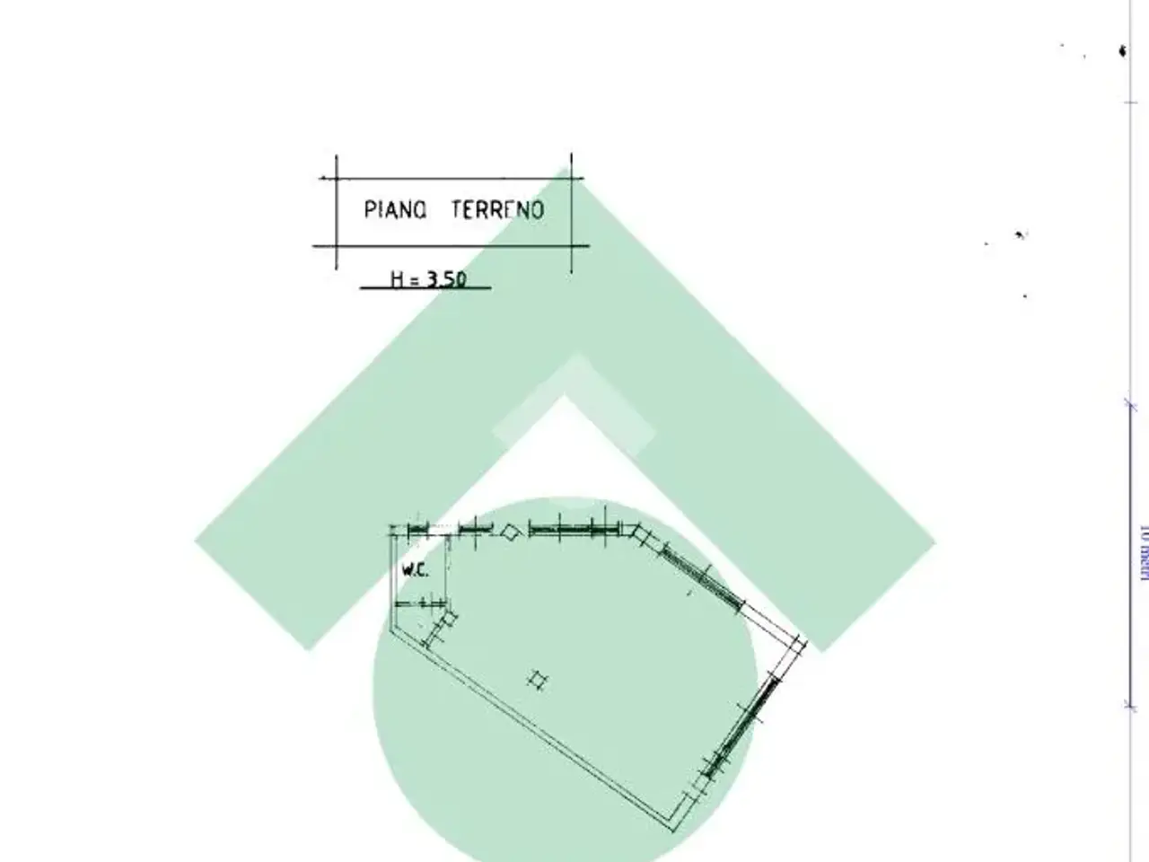 Negozio in Via Kaolack 18, Aosta, {3} - Planimetria 1