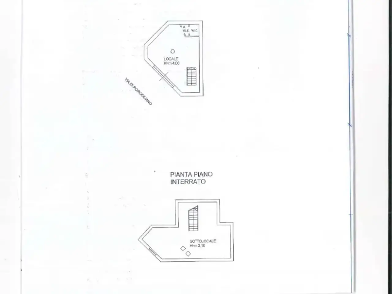 Negozio in Via di Porcigliano 53b, Lecce, {3} - Planimetria 1