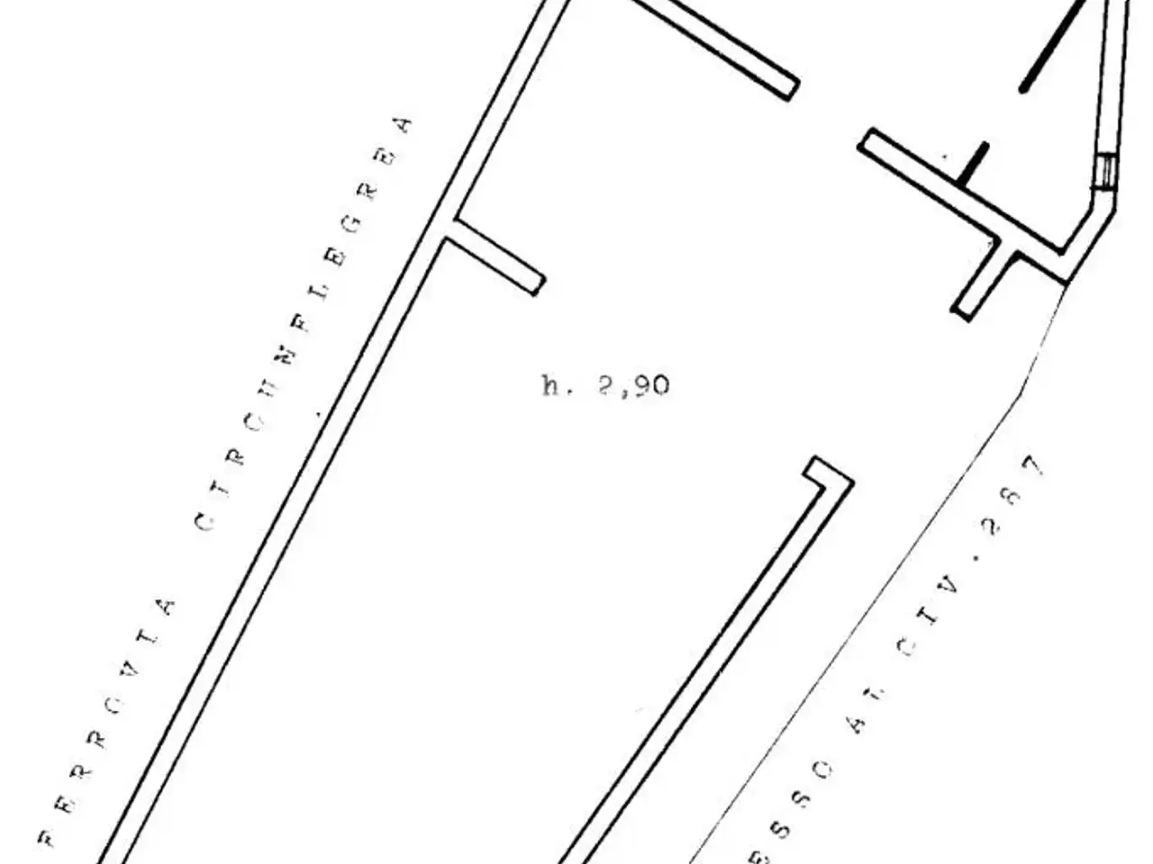 Negozio in Via Giustiniano 283, Napoli, {3} - Planimetria 1
