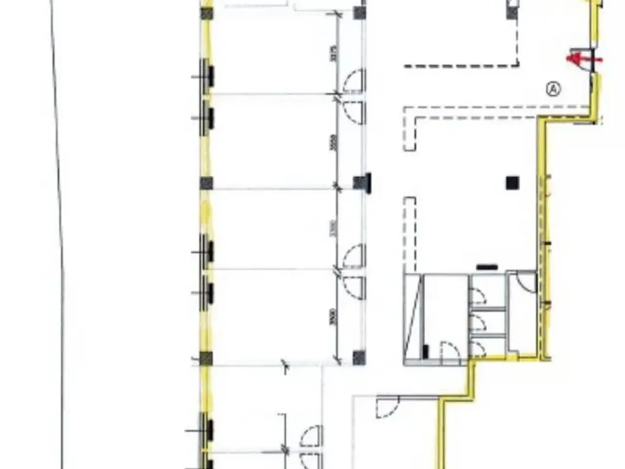 Ufficio in Via C. Baioni, Bergamo, {3} - Planimetria 1