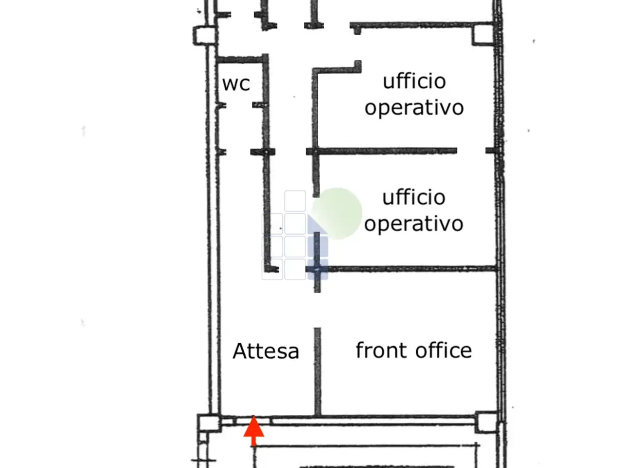 Ufficio in Via dell' Artigianato 11, Livorno, {3} - Planimetria 1