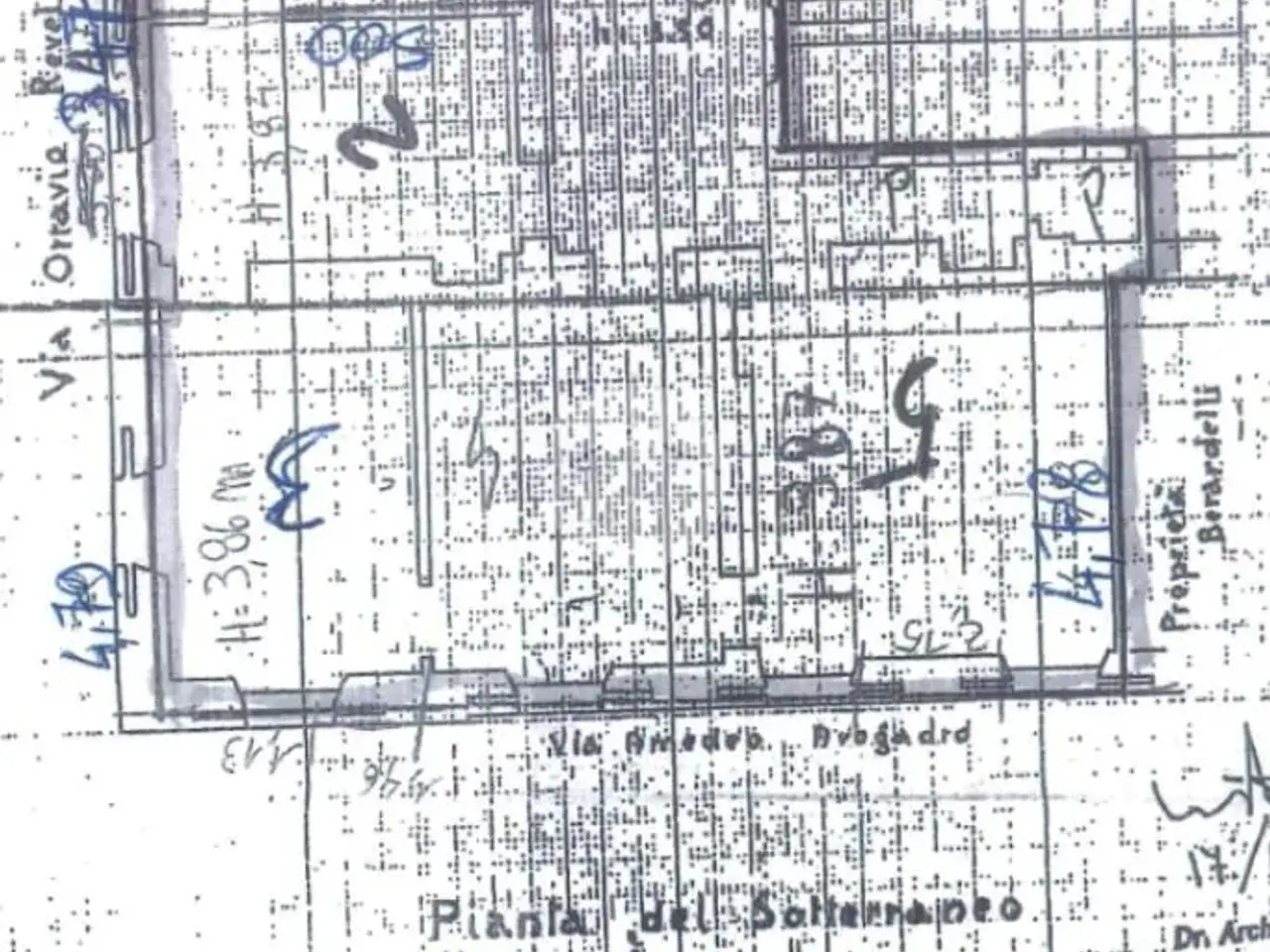 Ufficio in Via Amedeo Avogadro 16, Torino, {3} - Planimetria 1