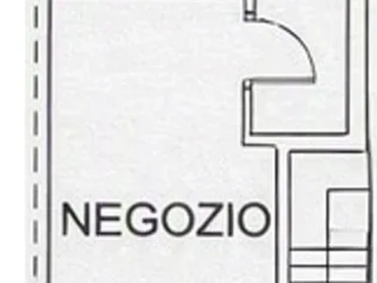 Esercizio commerciale in Antonio Badile 24, Verona, {3} - Planimetria 1