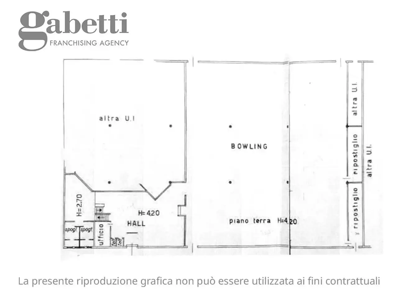 Capannone in Via Pionieri dell'Aria 102, Roveredo In Piano, {3} - Planimetria 1