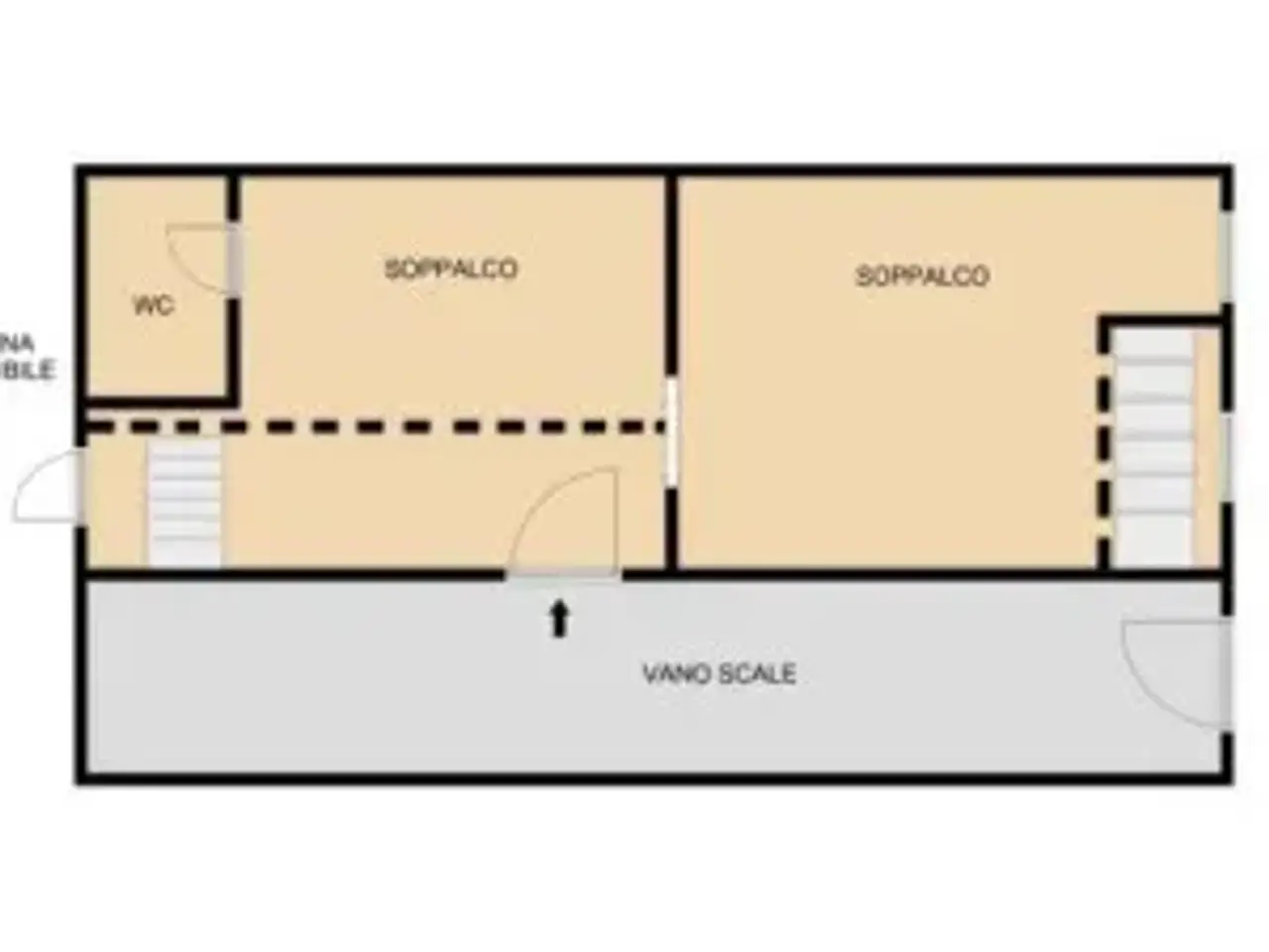 Magazzino in Via San Servolo 3, Trieste, {3} - Planimetria 1