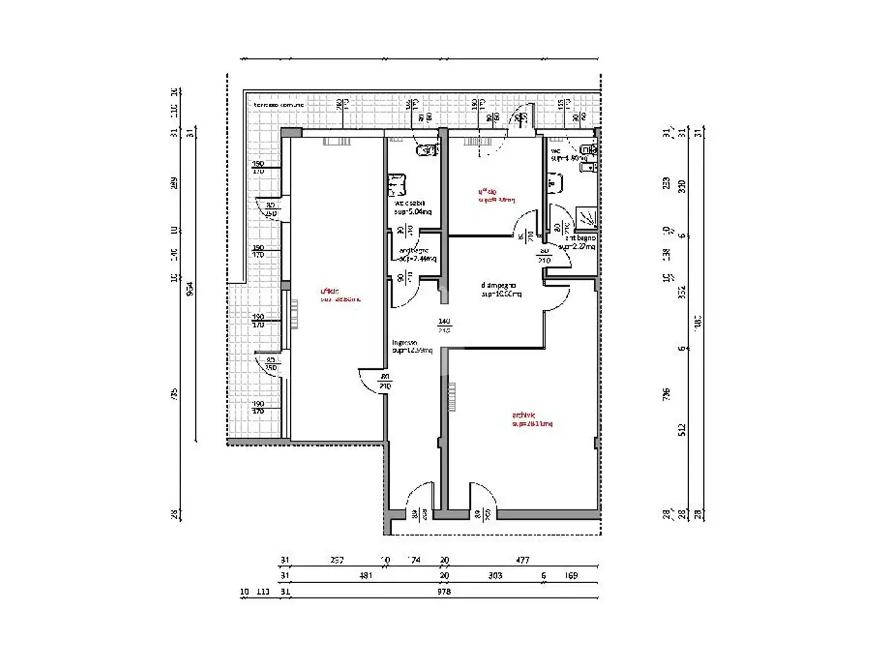 Ufficio in , Carpi, {3} - Planimetria 1