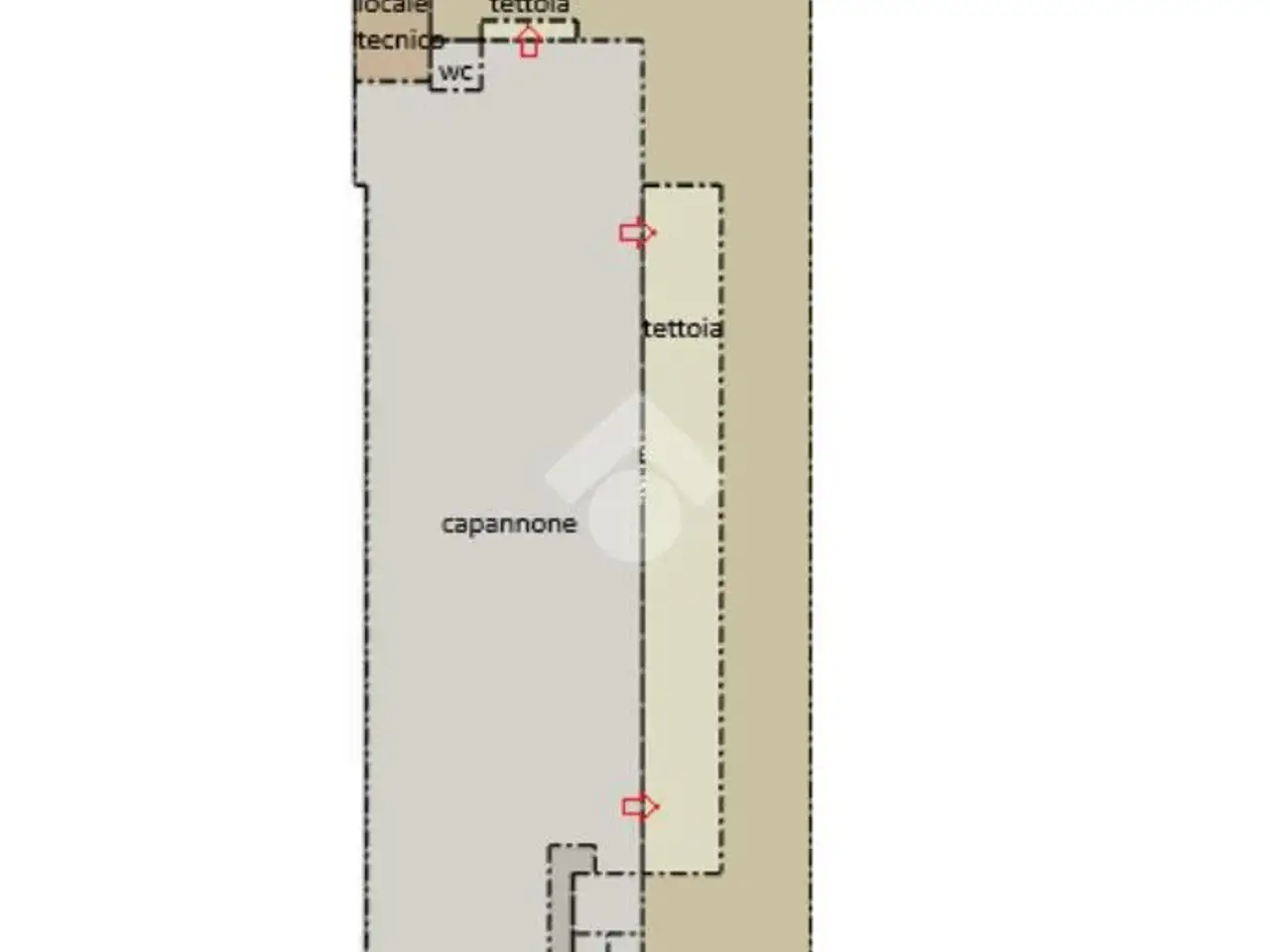 Capannone in Viale I Maggio 6, Peschiera Borromeo, {3} - Planimetria 1