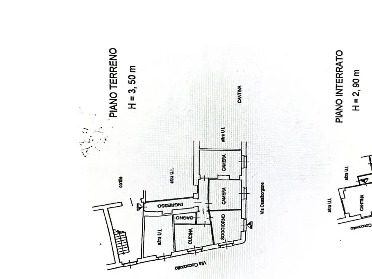 Negozio in Via Casalborgone, Torino, {3} - Planimetria 1