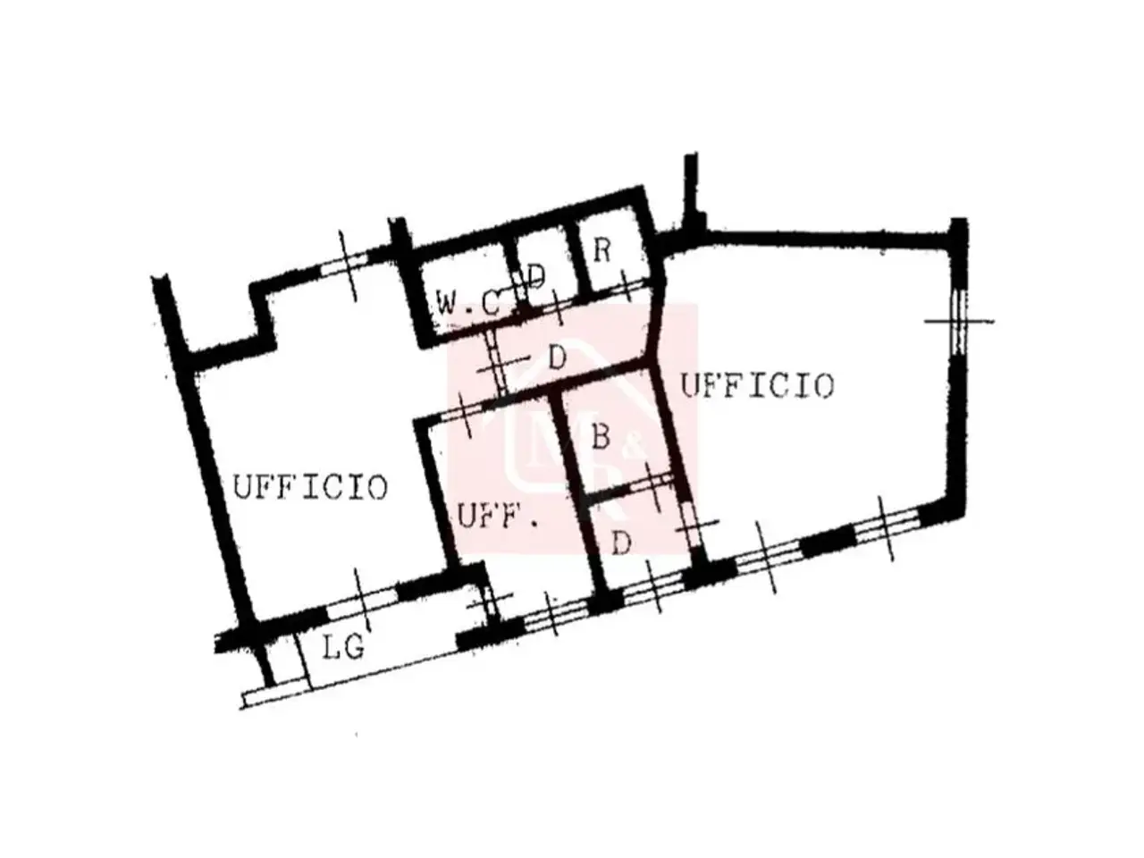 Ufficio in Via Mercato 15, Cervignano Del Friuli, {3} - Planimetria 1