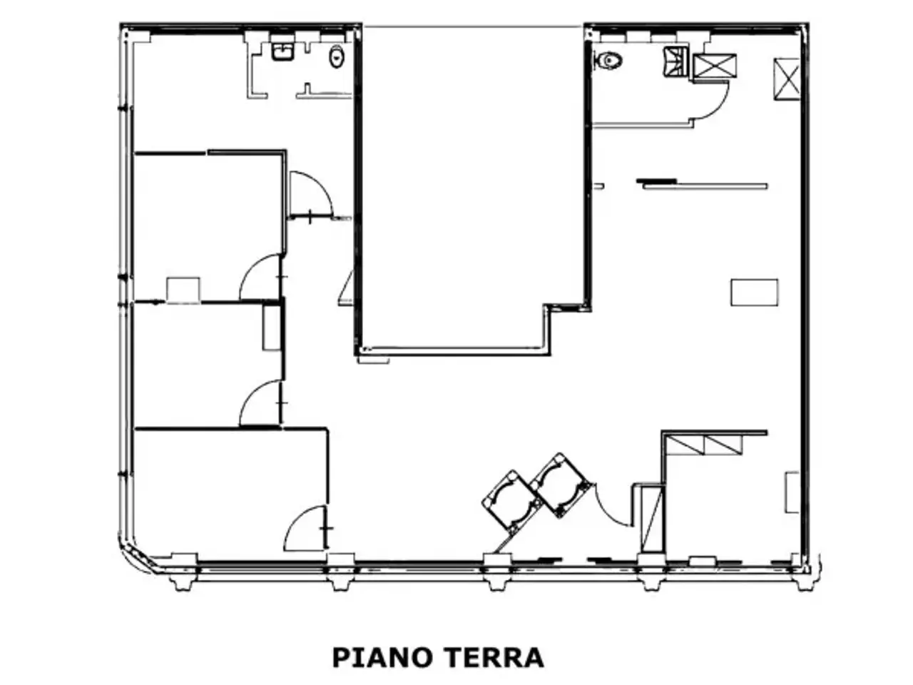 Ufficio in Via Cipro 170,, Brescia, {3} - Planimetria 1