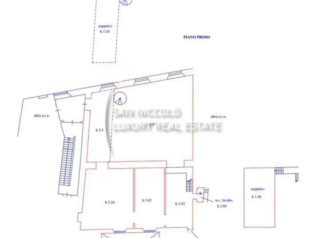 Loft in vendita, Via della Pergola, Firenze - Planimetria 1