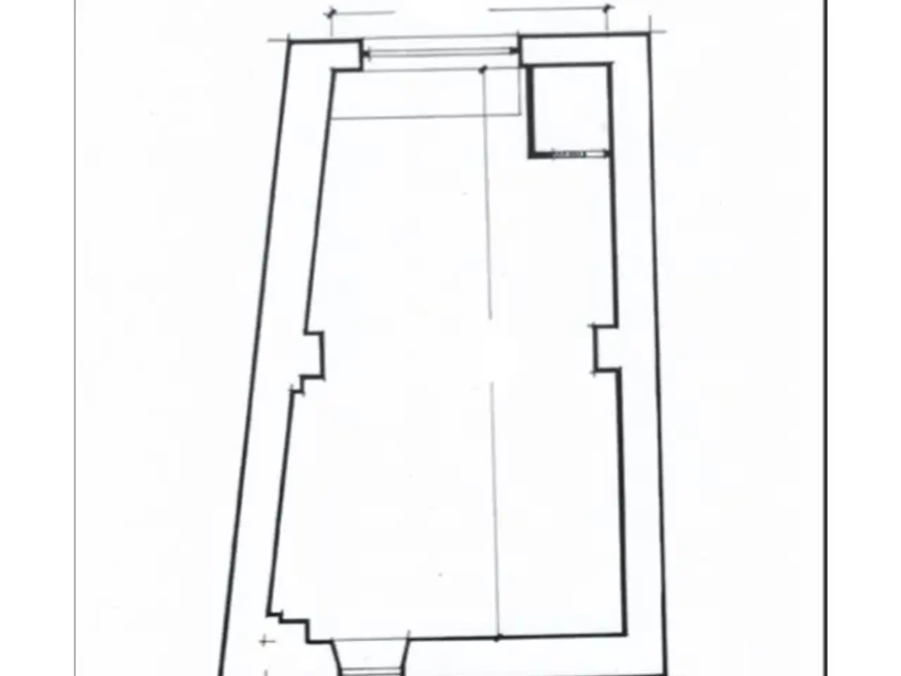 Negozio in Via Alessandro Manzoni 32, Foggia, {3} - Planimetria 1