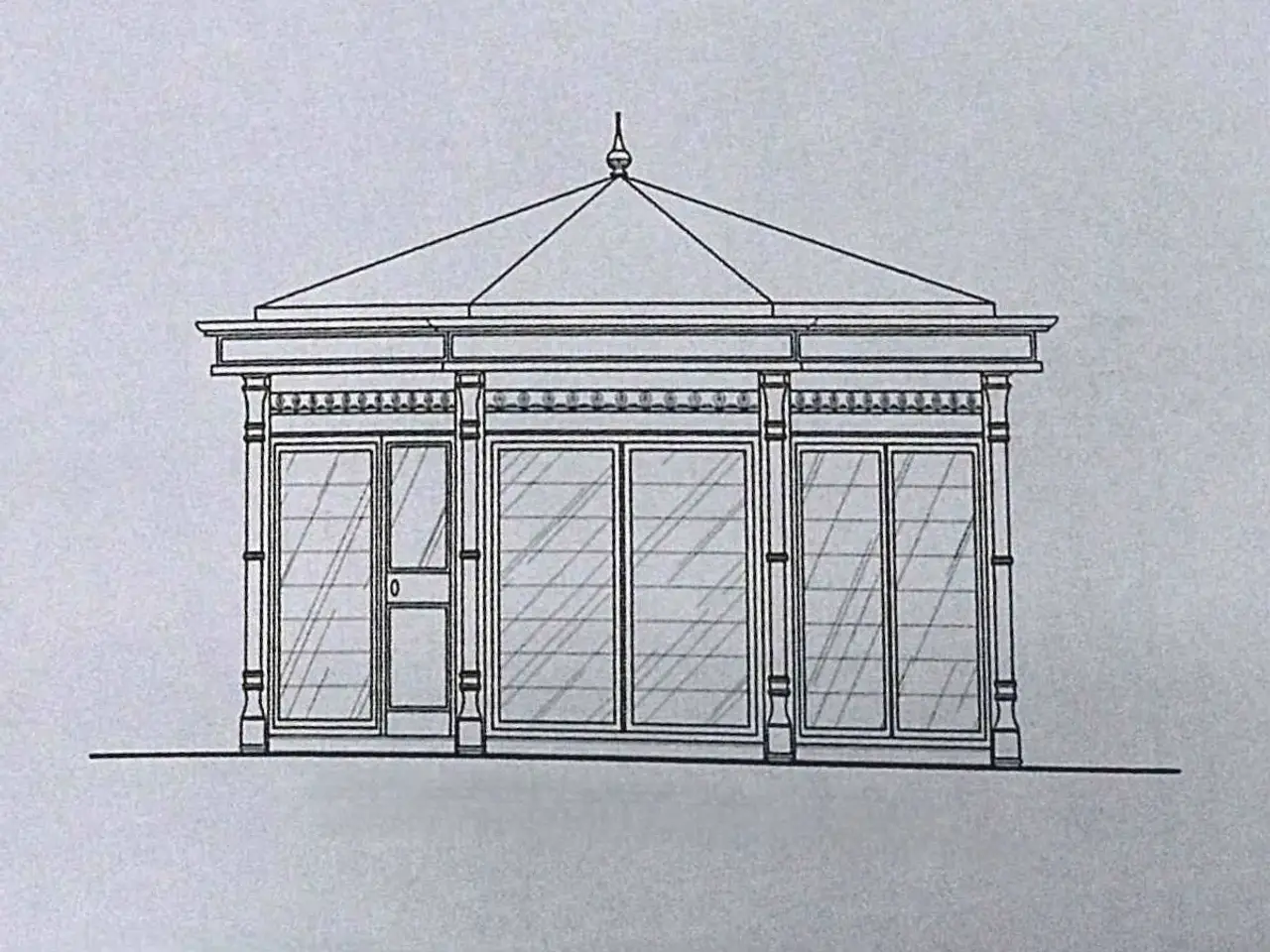 Negozio in Piazzale Cesare Battisti, Torre Del Greco, {3} - Planimetria 1