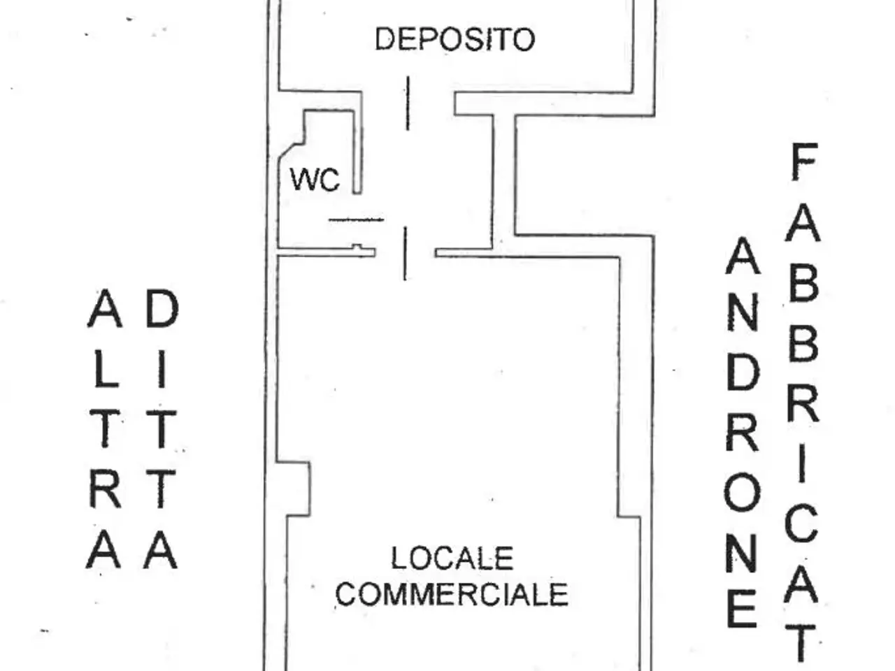 Magazzino in Via Nicola Furnari 32, Reggio Calabria, {3} - Planimetria 1