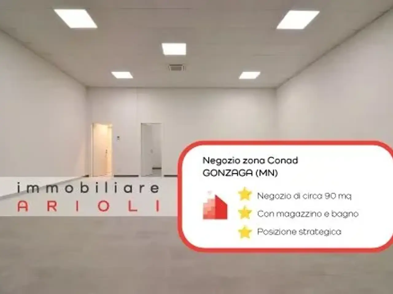 Negozio in 
Gonzaga, 
46023, Gonzaga, {3} - Foto 1