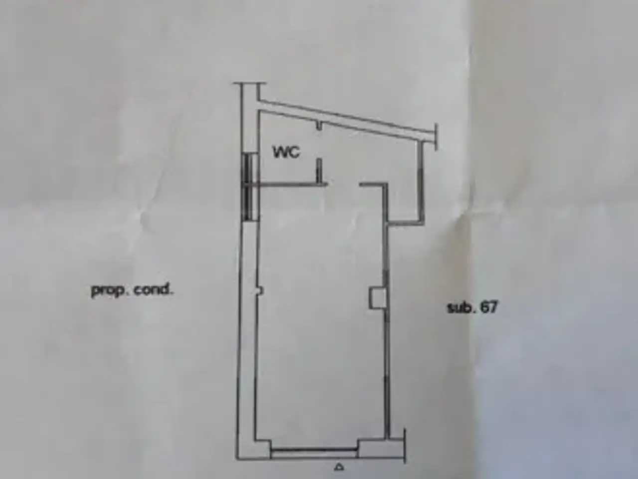 Negozio in Via Pian delle Mele 8, Pescara, {3} - Planimetria 1