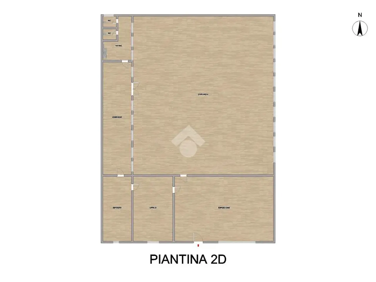 Capannone in Via dell' Industria 108, Isorella, {3} - Planimetria 1