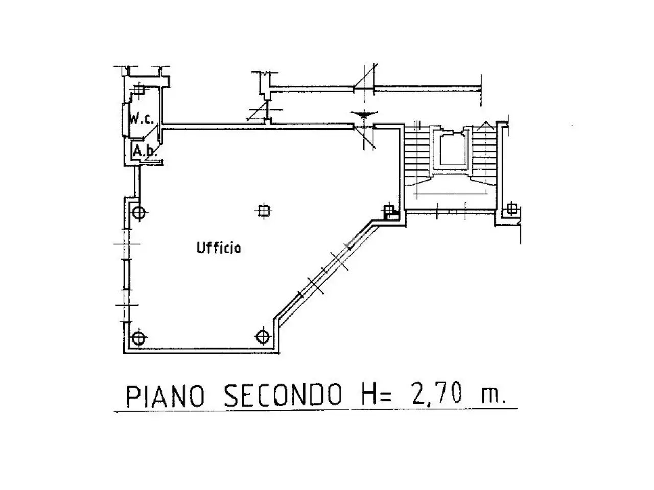 Ufficio in Via Belvedere 43, Como, {3} - Planimetria 1