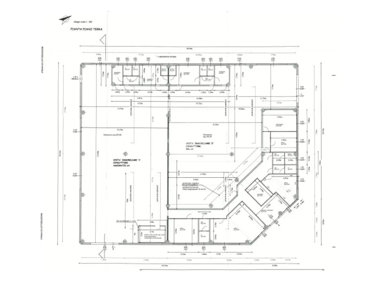 Capannone in Via XXV Aprile 1945 25, San Giorgio Di Piano, {3} - Planimetria 1
