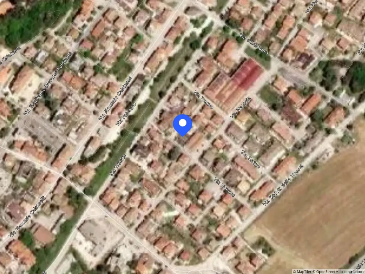 Fabbricato misto in Frazione Calcinelli - Via Venezia 31 31, Colli al Metauro, {3} - Foto 1