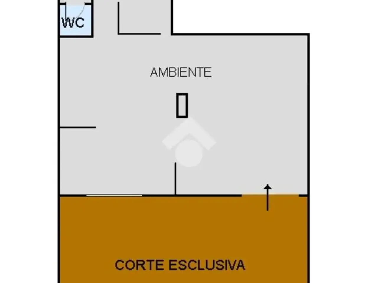 Negozio in Via Empedocle Restivo 91, Palermo, {3} - Planimetria 1