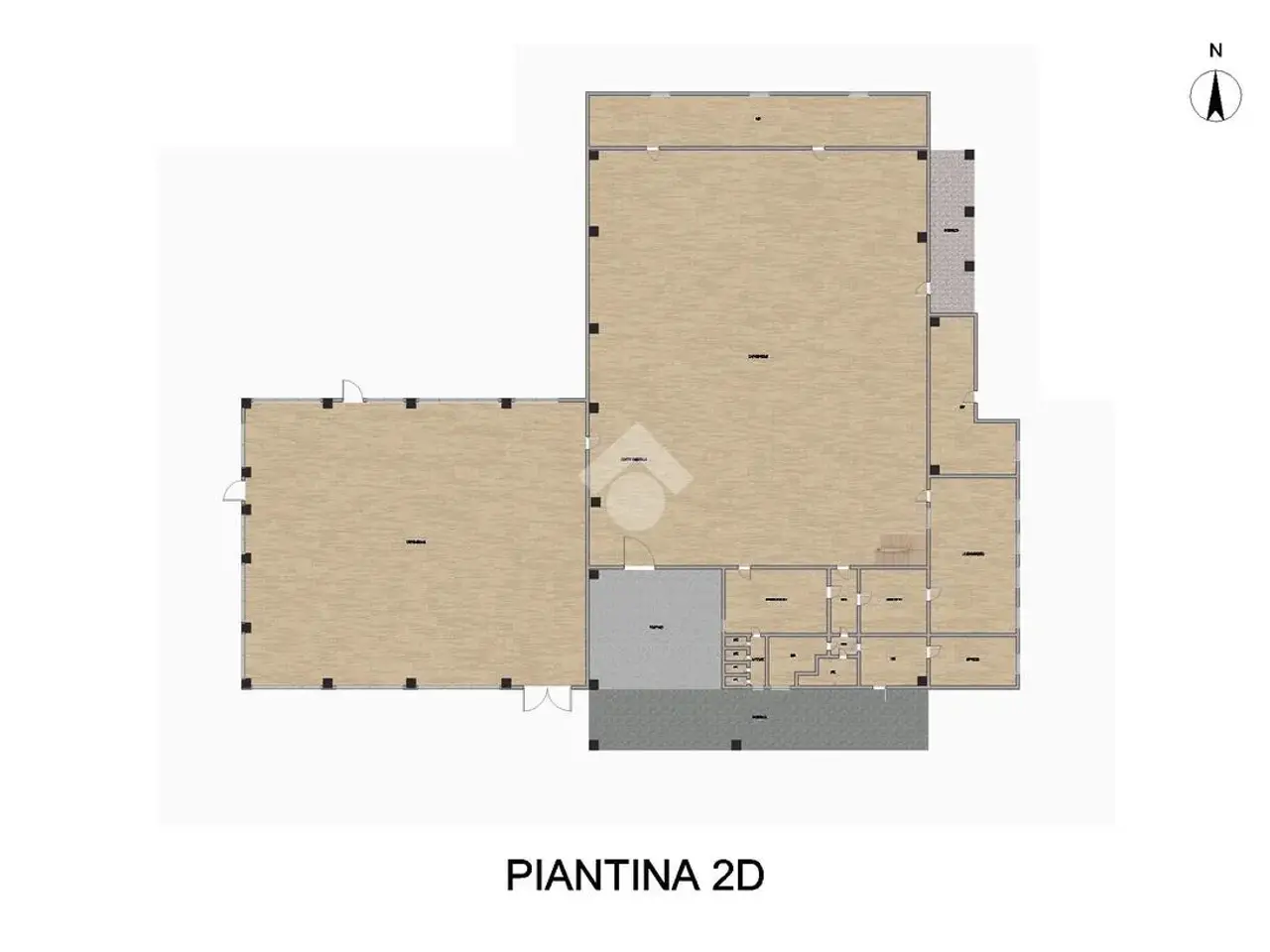Capannone in Via a. Lamarmora 1, Leno, {3} - Planimetria 1