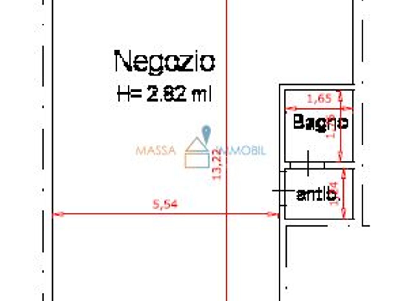 Palazzina commerciale in Via Dante Alighieri 30, Montignoso, {3} - Foto 1