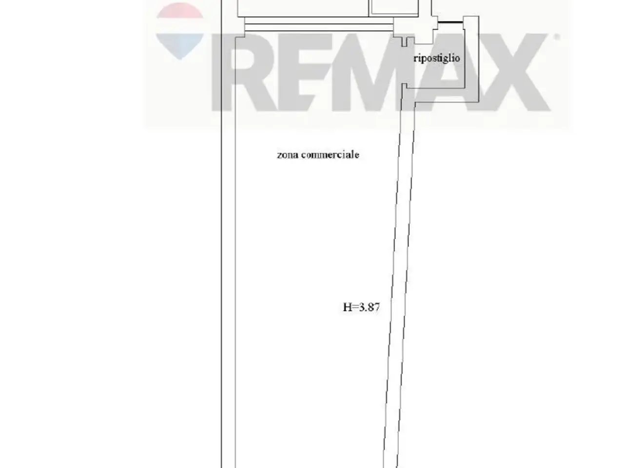 Negozio in Via Davide Lopez 1, Bari, {3} - Planimetria 1