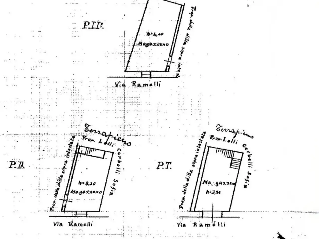 Magazzino in Via Ramelli 3, Fabriano, {3} - Planimetria 1