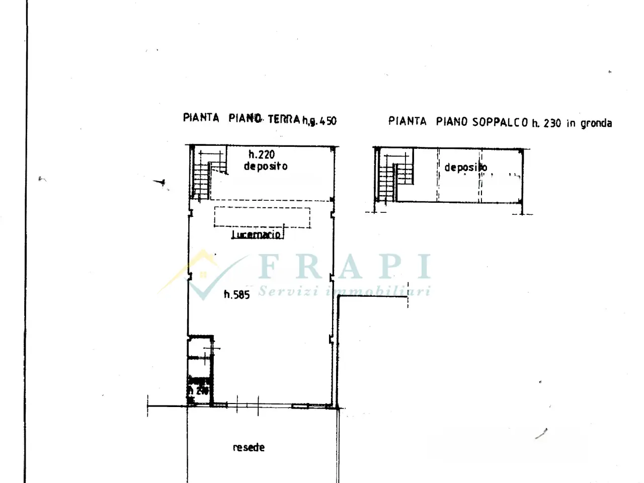 Capannone in , Agliana, {3} - Planimetria 1