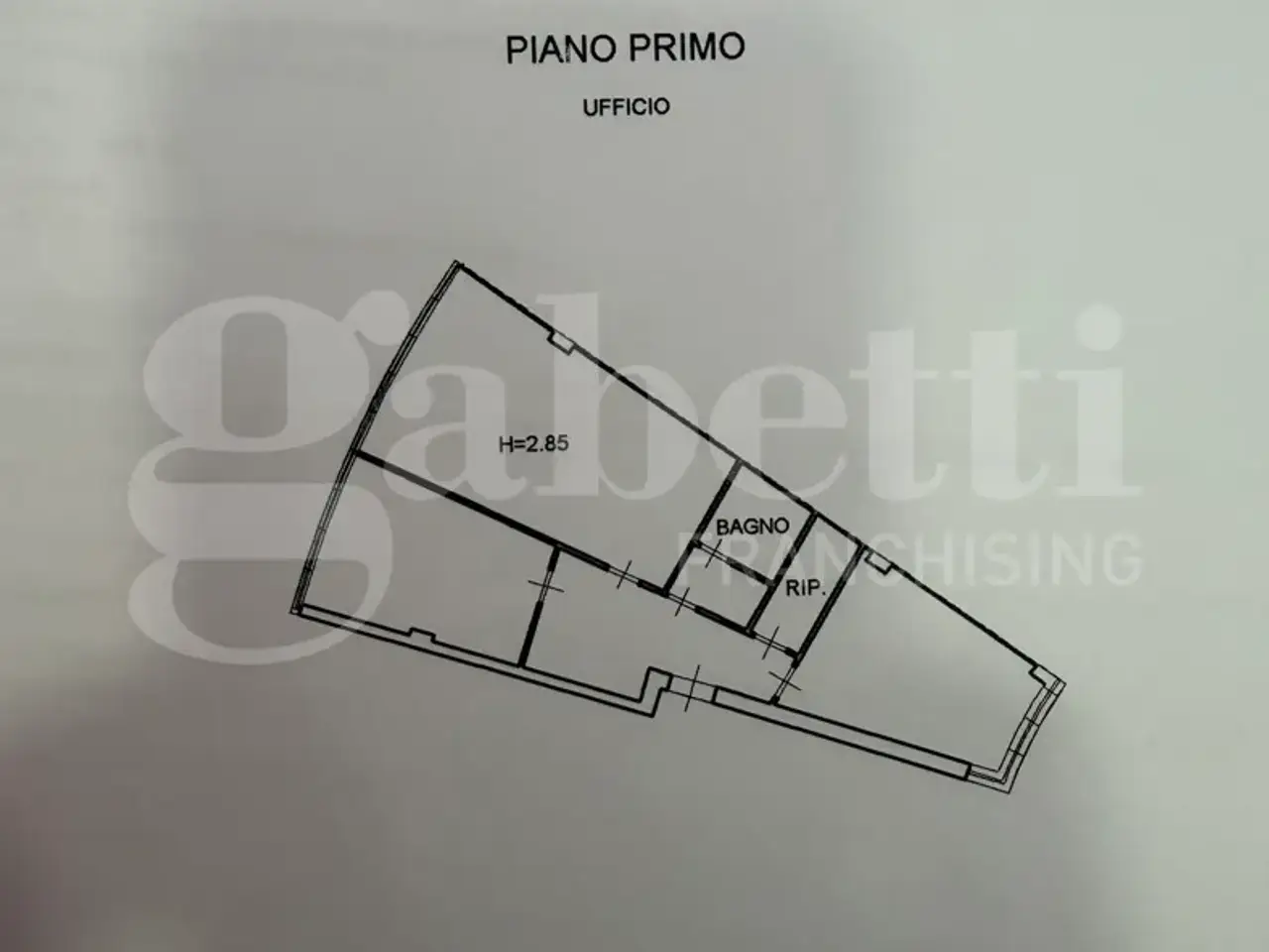 Ufficio in Zona Fiori  3, Terni, {3} - Planimetria 1