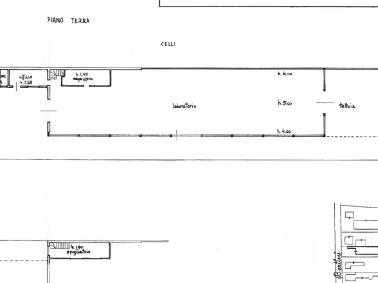 Capannone in Via E.Bertini, Forli', {3} - Planimetria 1