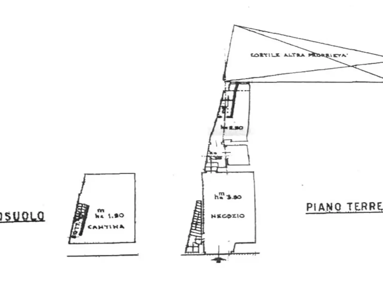 Negozio in Via Masaccio, Firenze, {3} - Planimetria 1